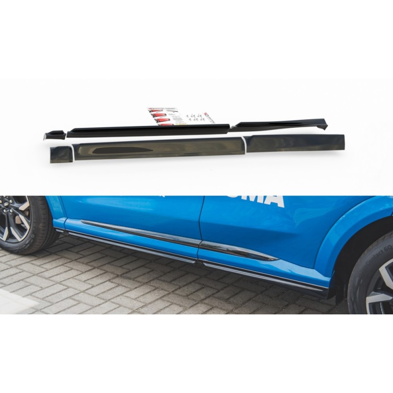 Splittery Boczne Tylnego Zderzaka ABS - Ford Puma ST-Line