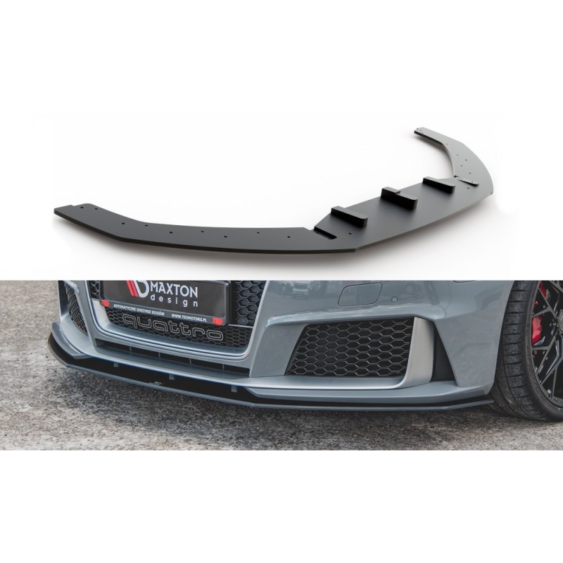 Przedni Splitter / dokładka Racing Durability - Audi RS3 8V Sportback