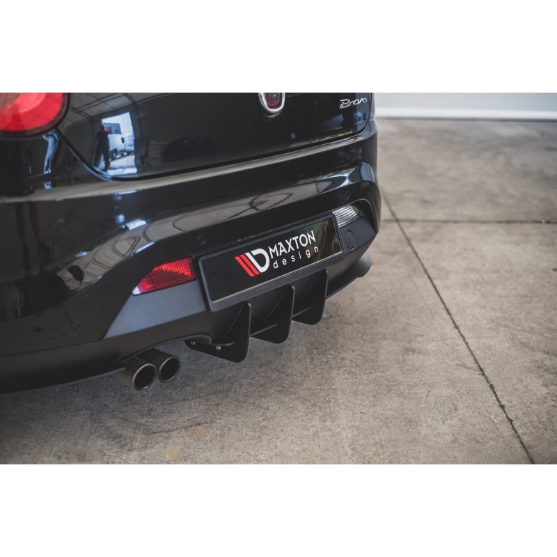 Dyfuzor Tylnego Zderzaka ABS - Fiat Bravo Sport Mk.2