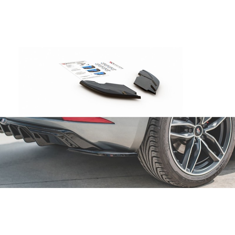 Splittery Boczne Tylnego Zderzaka ABS - Seat Leon FR FL