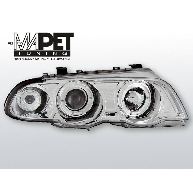BMW E46 Sedan / Touring 99-01 Angel Eyes CHROM Ringi LPBM38