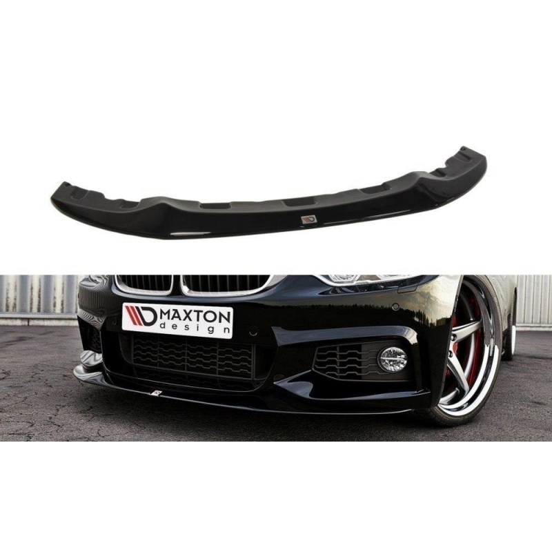 Przedni Splitter / dokładka ABS (ver.2) - BMW 4 F32 M-Pack (GTS-look)