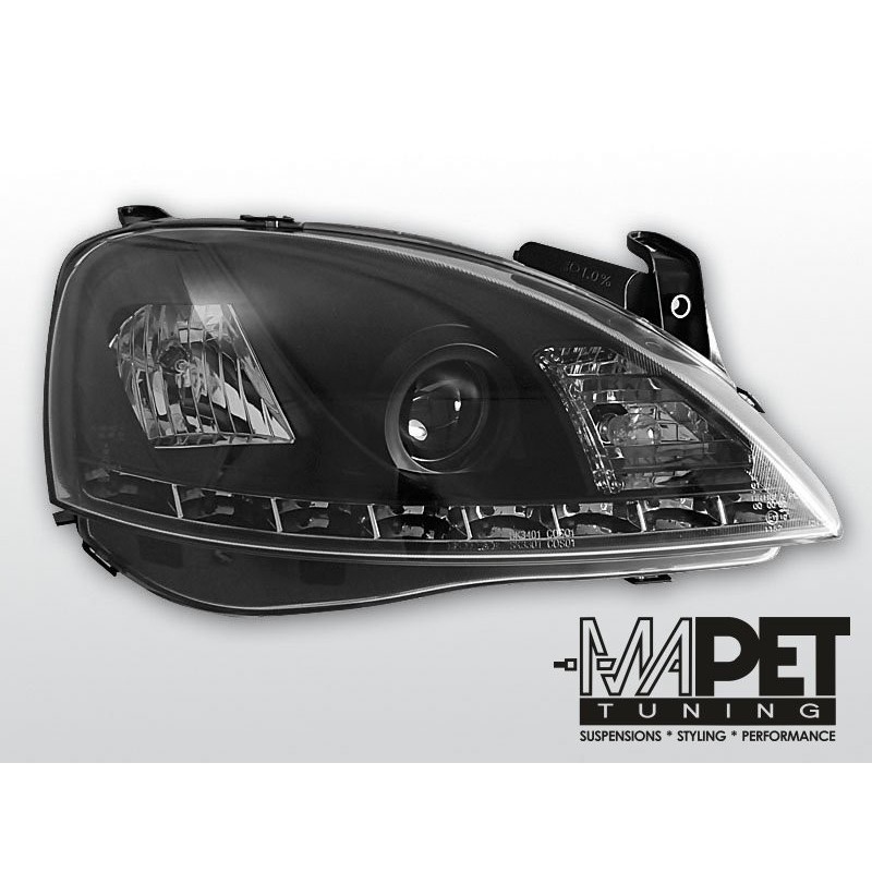 Opel Corsa C - diodowe BLACK LED - LPOP44