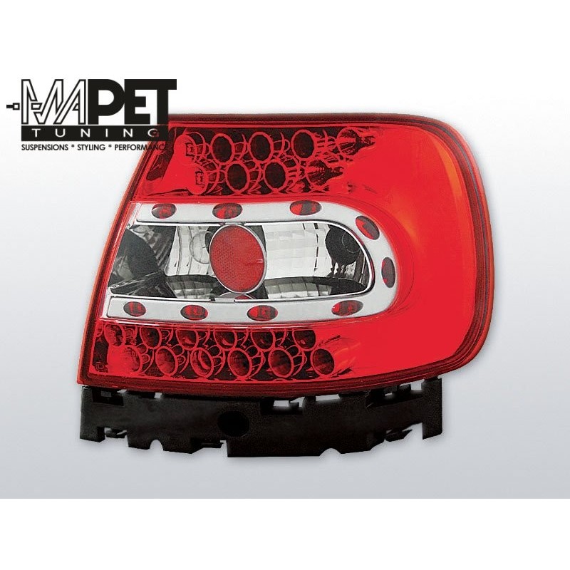 Audi A4 B5 Sedan - Clear Red/White Led - Diodowe LDAU07