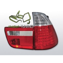 BMW X5 E53 Clear Red/White...