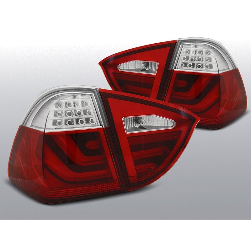 BMW E91 Touring - Red / White Led BAR - diodowe LDBMB5