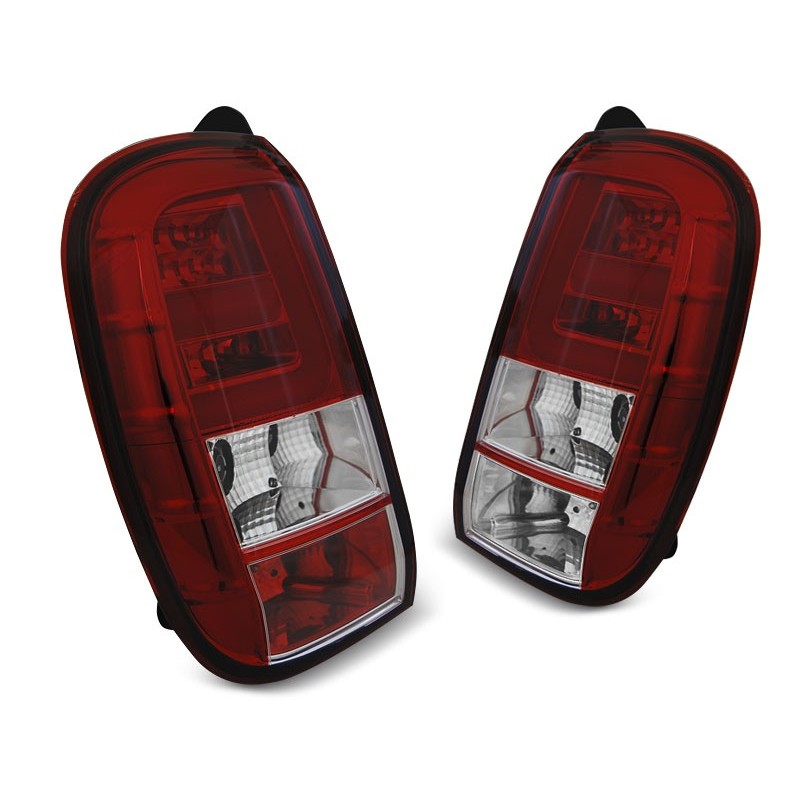 DACIA DUSTER 04.10- RED / WHITE LED BAR diodowe LDDA02