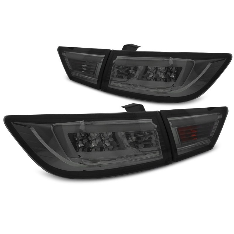 RENAULT CLIO IV HATCHBACK - SMOKED LED BAR  diodowe LDRE04
