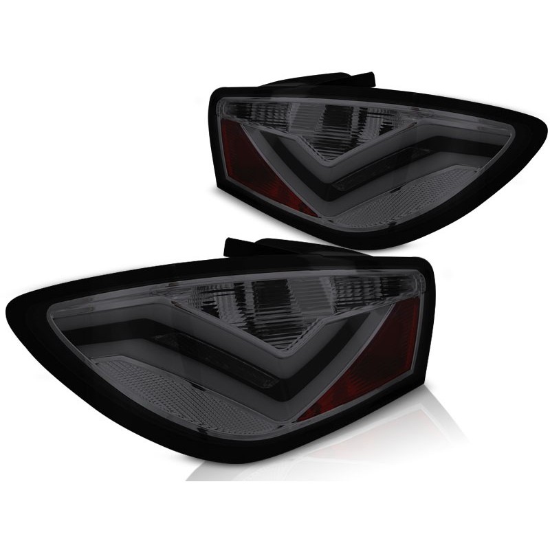 Seat Ibiza 6J 08-12 - Smoked Black LED BAR - diodowe LDSE23