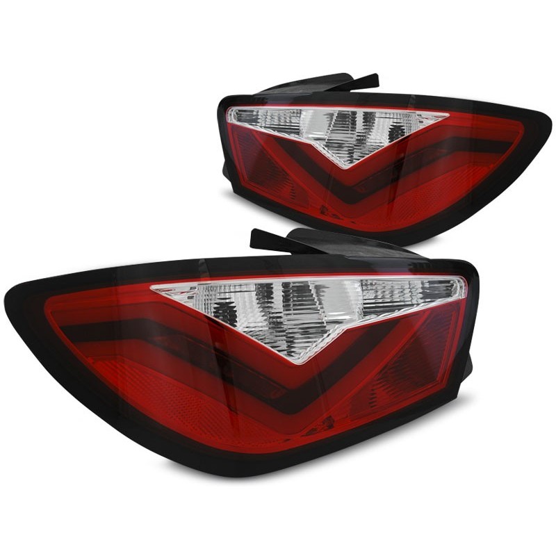 Seat Ibiza 6J 08-12 - RED / WHITE LED BAR - diodowe LDSE21