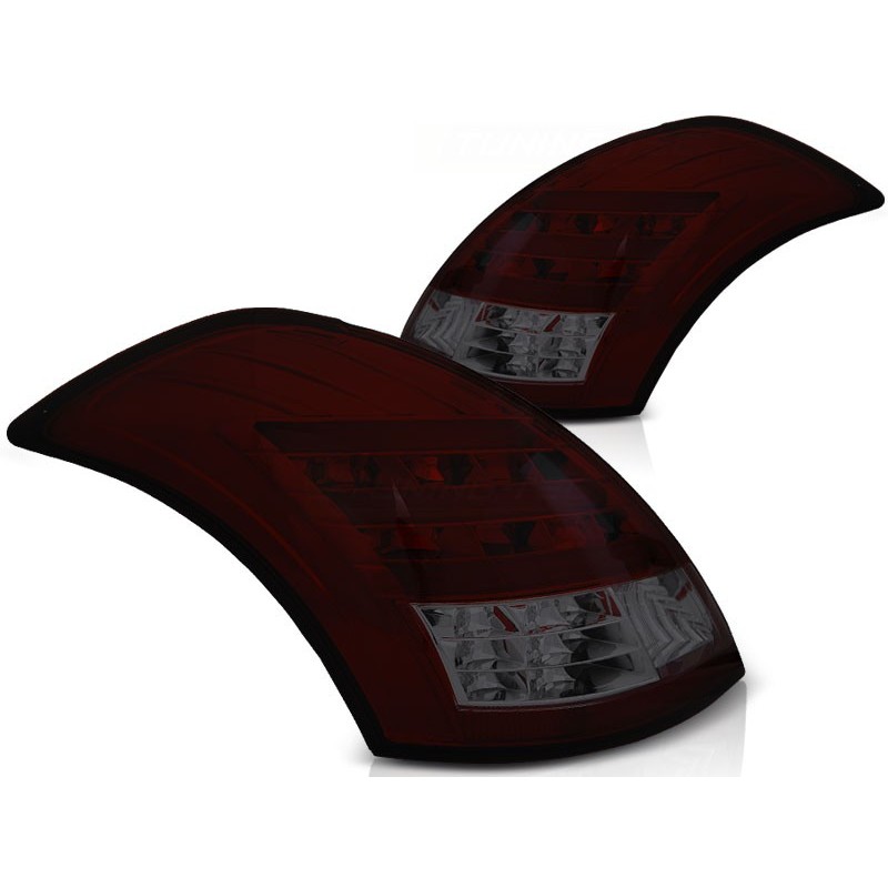 Suzuki Swift IV -  SMOKED RED LED BAR  diodowe LDSI06