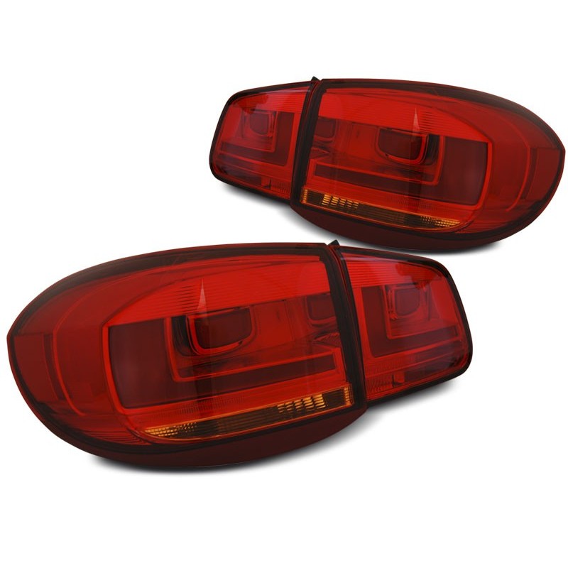 VW TIGUAN 07-11 - Red LED BAR NEON - DIODOWE  LDVWH1