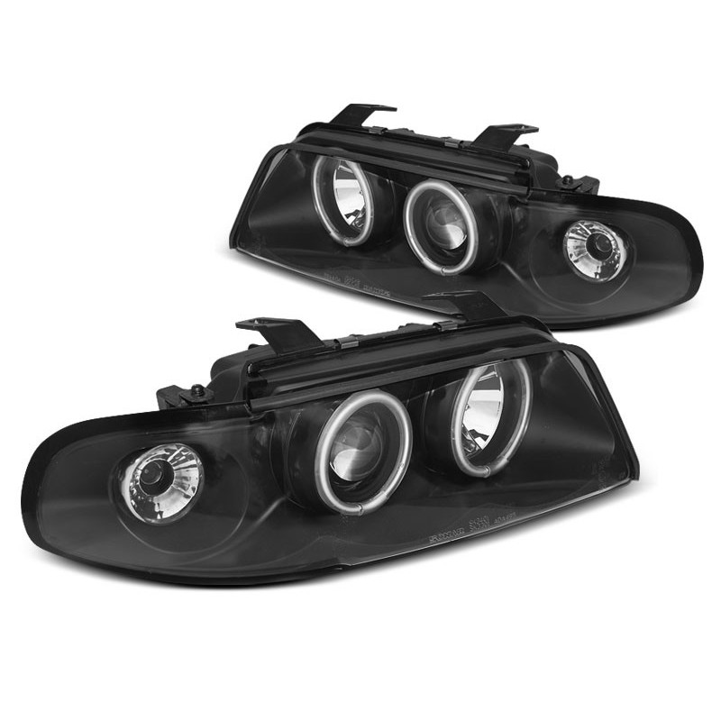 Audi A4 94-98 - BLACK Angel Eyes CCFL LED  LPAUD7
