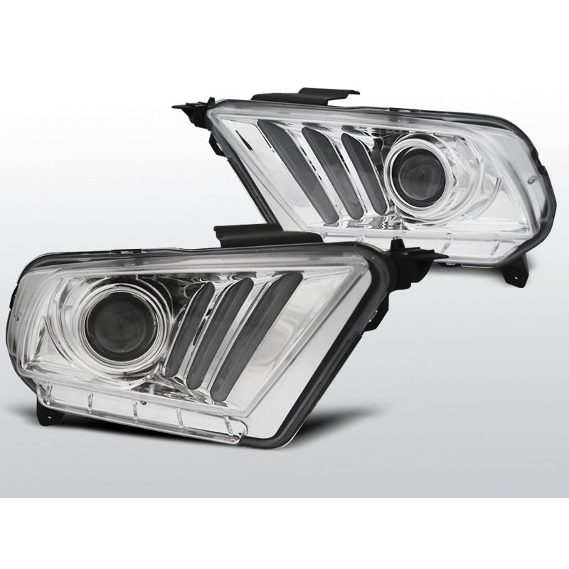 FORD MUSTANG V - TUBE LIGHT CHROM z dynamicznym kierunkowskazem LPFO70