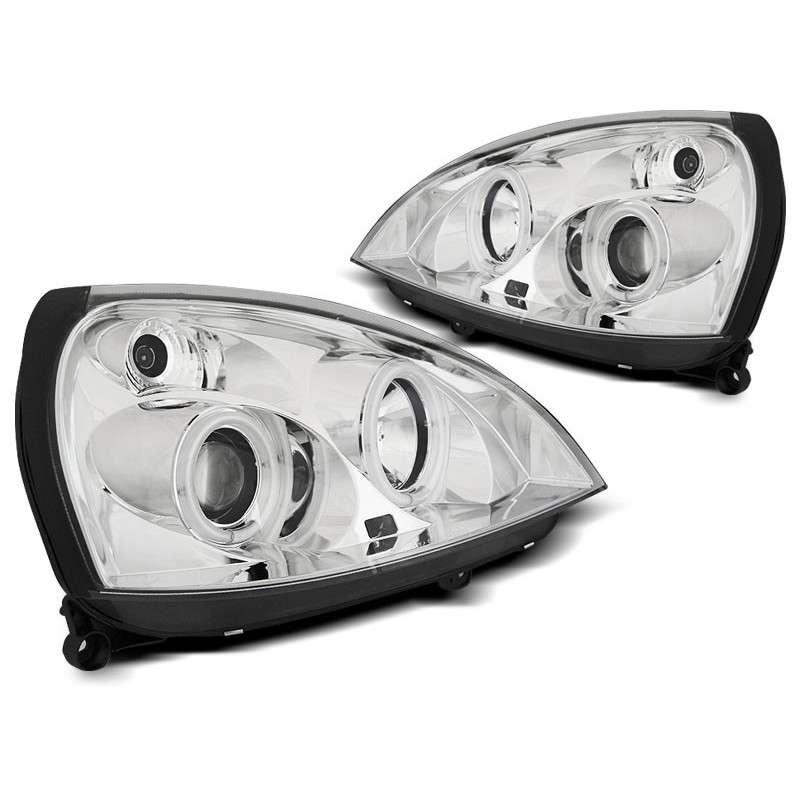 Renault Clio 2  01-05   Angel Eyes CCFL CHROM - ringi LPRE33