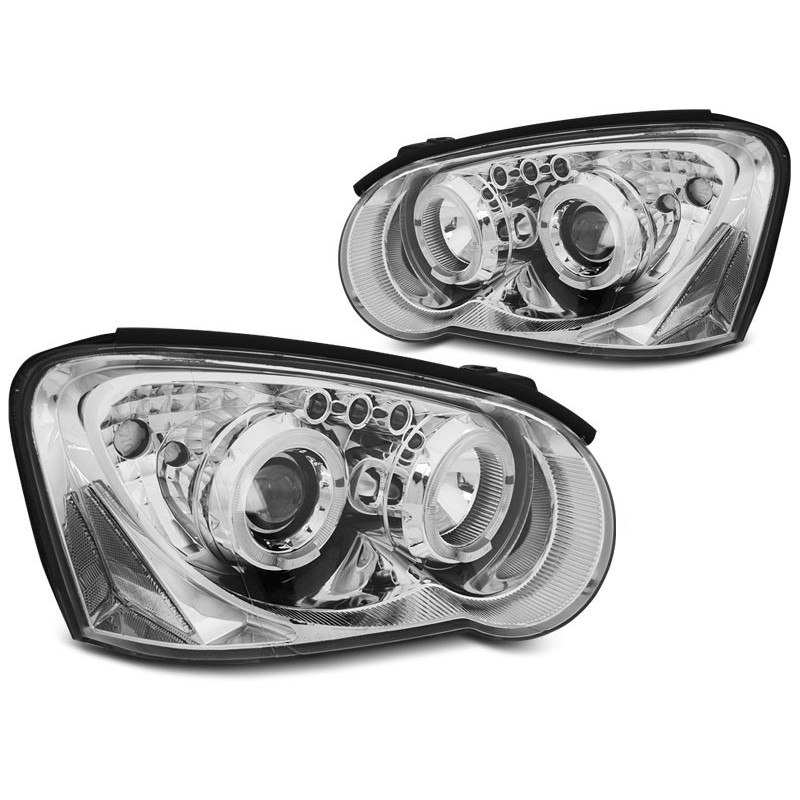 Subaru Impreza GD Blobeye - CHROM LED Angel Eyes - diodowe LPSU03