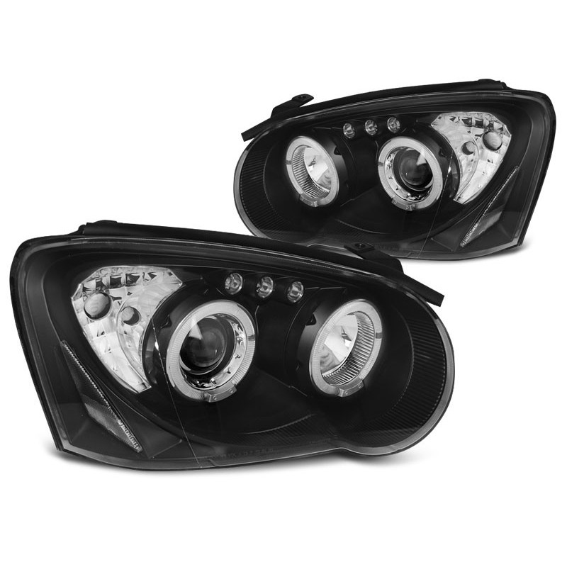 Subaru Impreza GD Blobeye - BLACK LED Angel Eyes - diodowe LPSU04