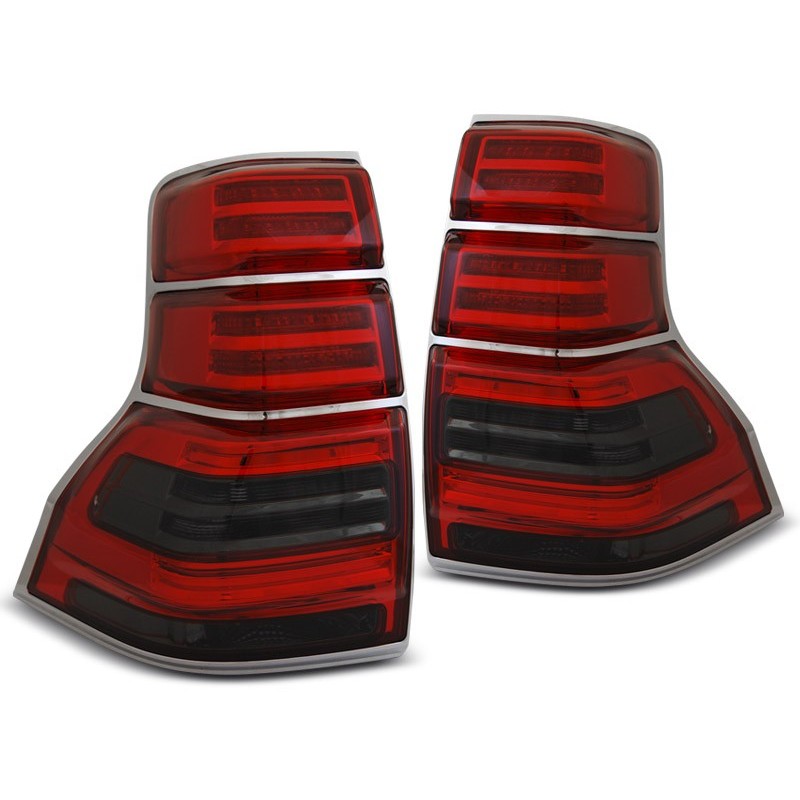 Toyota Land Cruiser 150  Red / Black LED - diodowe LDTO21