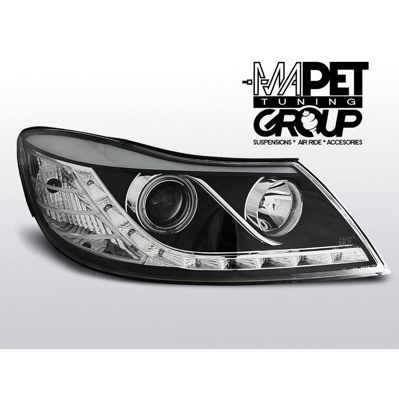Skoda Octavia 2 09-13 BLACK LED + CCFL - diodowe LPSK21