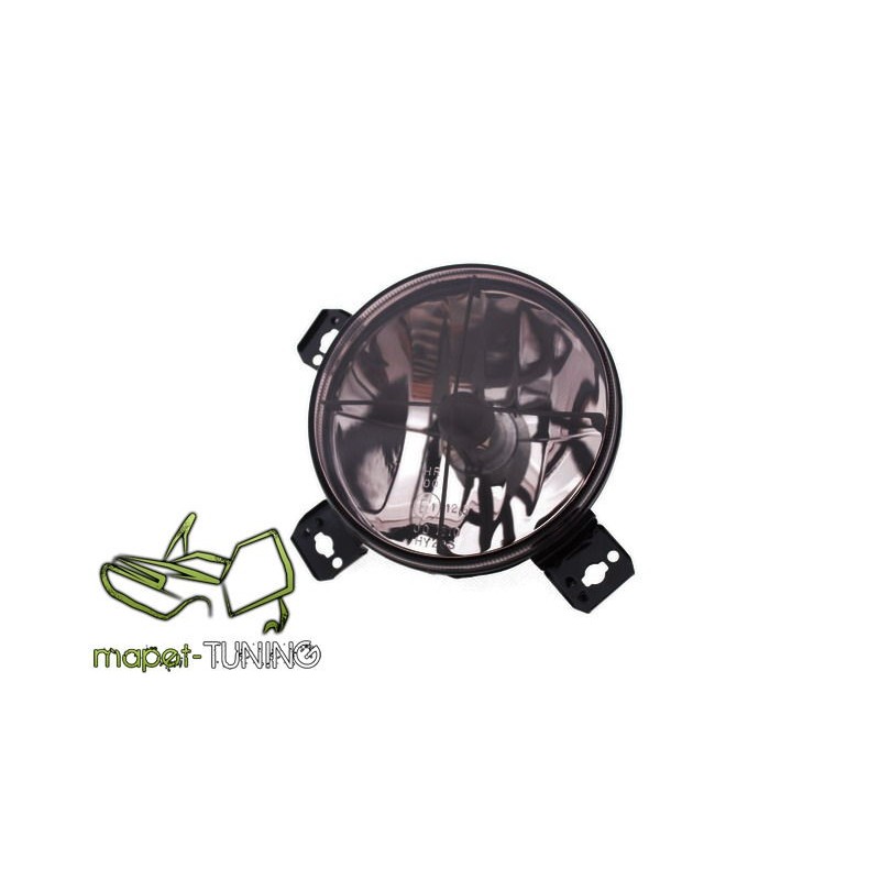 VW Golf 2 clear BLACK - Halogeny w grill ciemne z krzyżem LPVW92