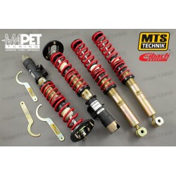BMW E28 - gwint MTS-technik + Camber Plates Black Gold Edition