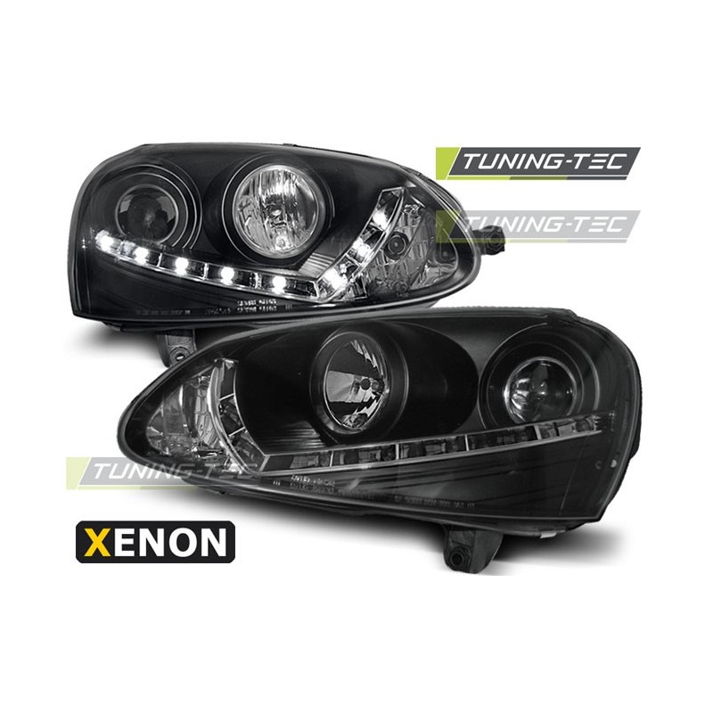 VW Golf 5 / Jetta - BLACK LED D2S Xenon LPVWD5