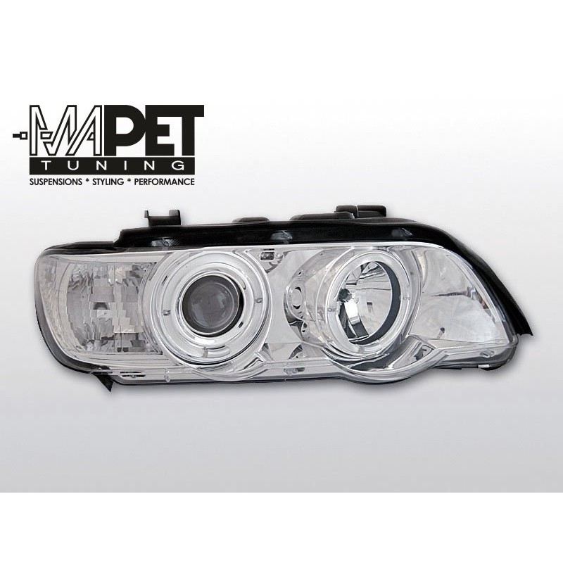 BMW E53 X5 Angel Eyes CHROM Ringi LPBM44