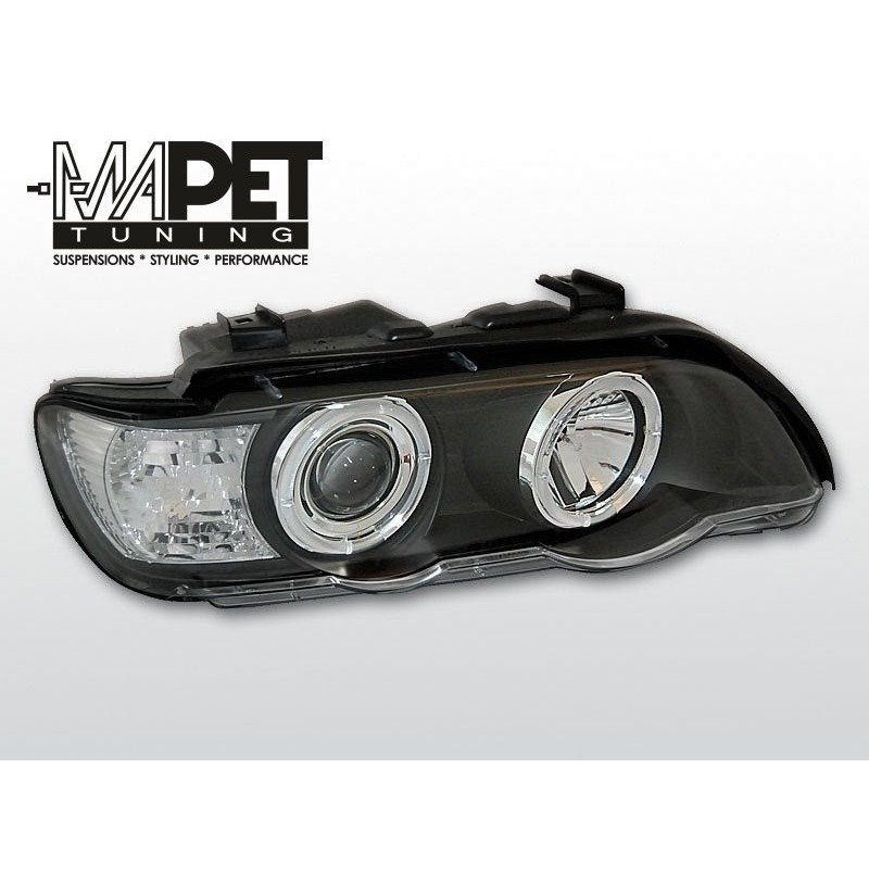 BMW E53 X5 Angel Eyes BLACK czarne Ringi BM45