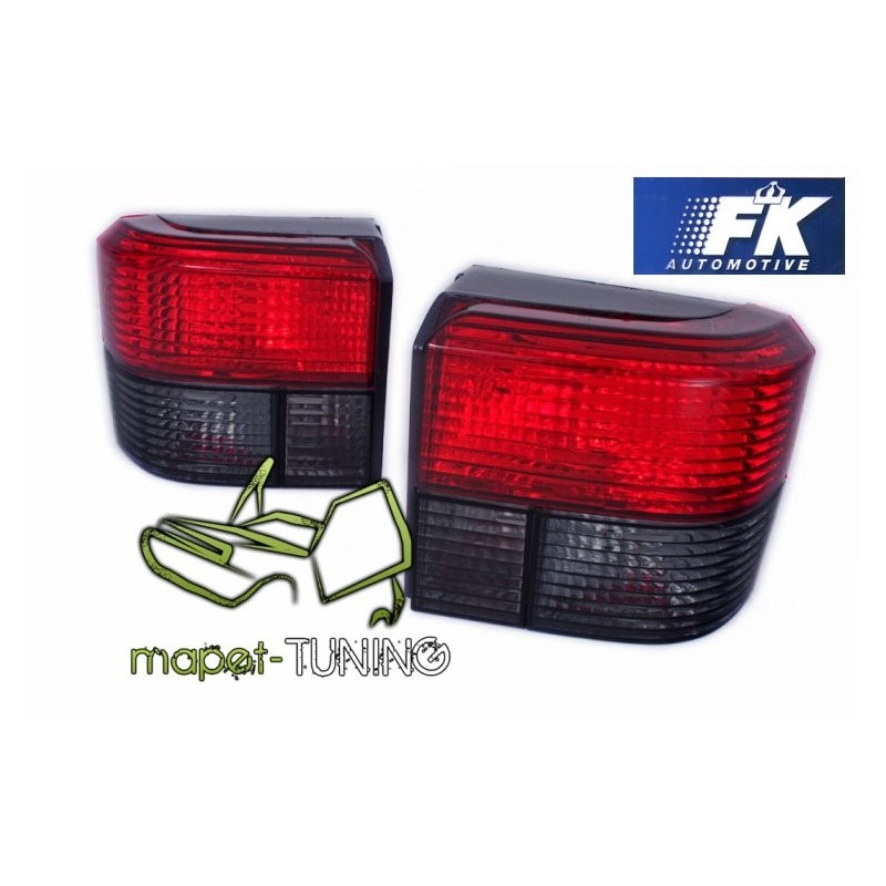 VW T4 Caravelle / Multivan / Transporter - RED / BLACK LTVW18