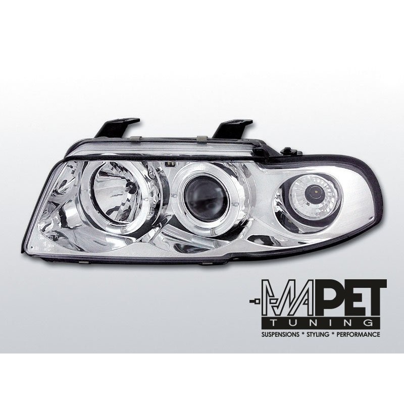 Audi A4 B5  94-98 Angel Eyes Chrom - Ringi  LPAU02
