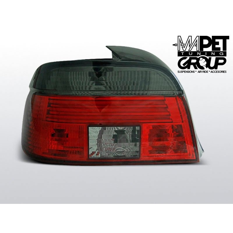 BMW E39 Sedan CLEAR RED/BLACK LED diodowe - LDBM43