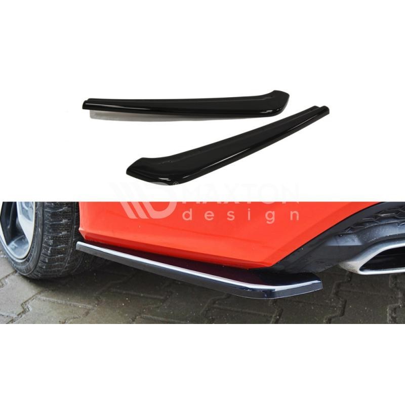 Splittery Boczne Tylnego Zderzaka ABS - Audi A7 S-line FL