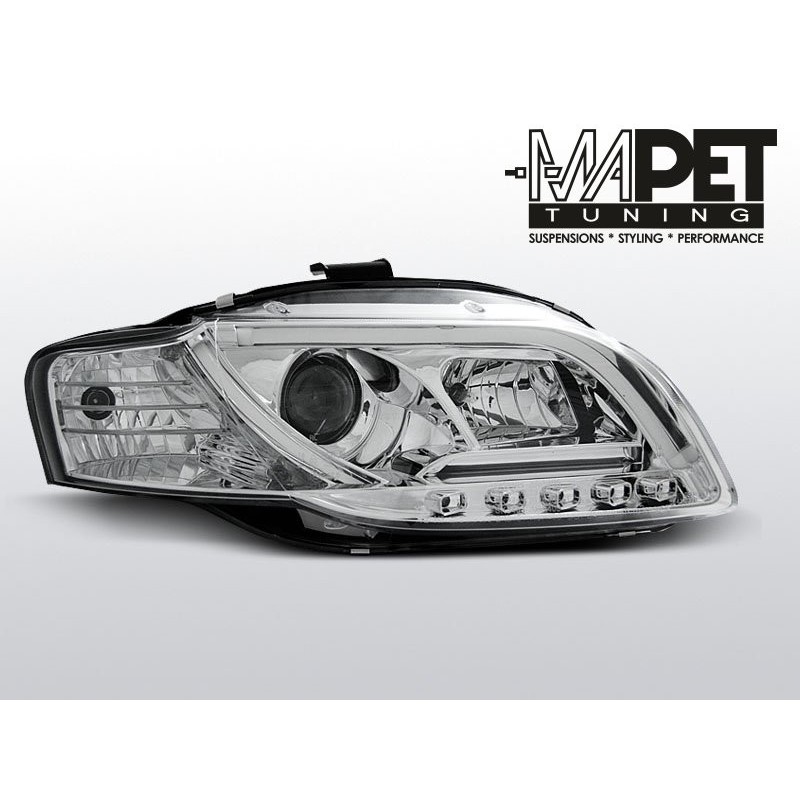 Audi A4 B7 04-08 - LED TUBE LIGHTS CHROM diodowe LPAU89