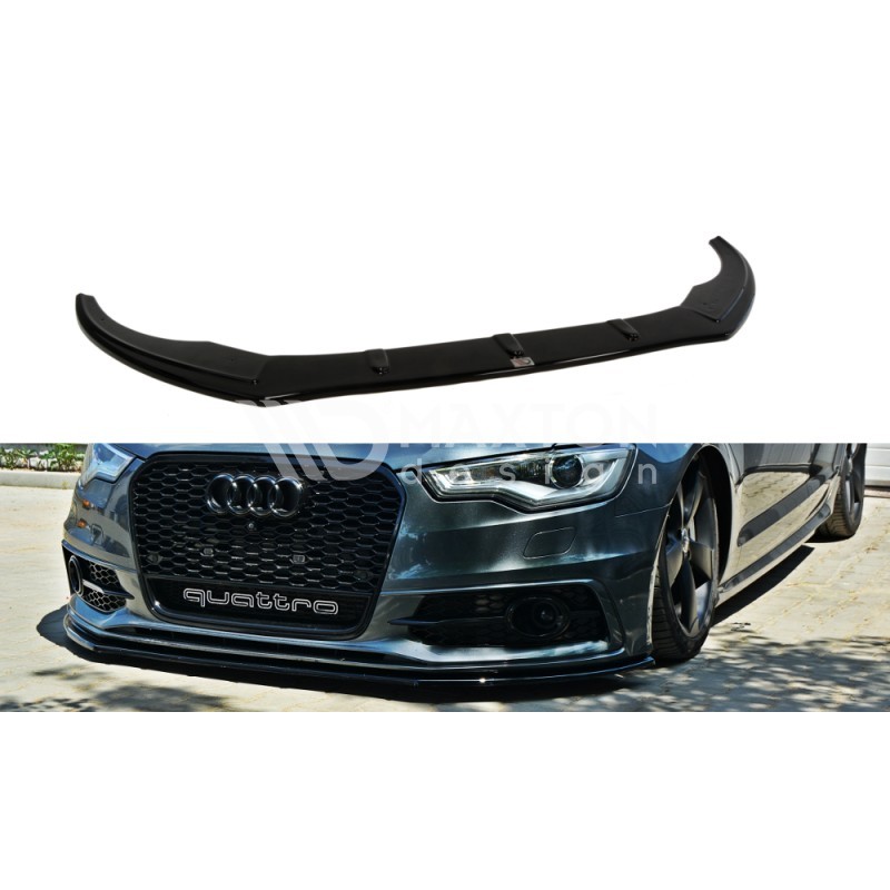 Przedni Splitter / dokładka ABS (ver.1) - Audi A6 C7 S-line