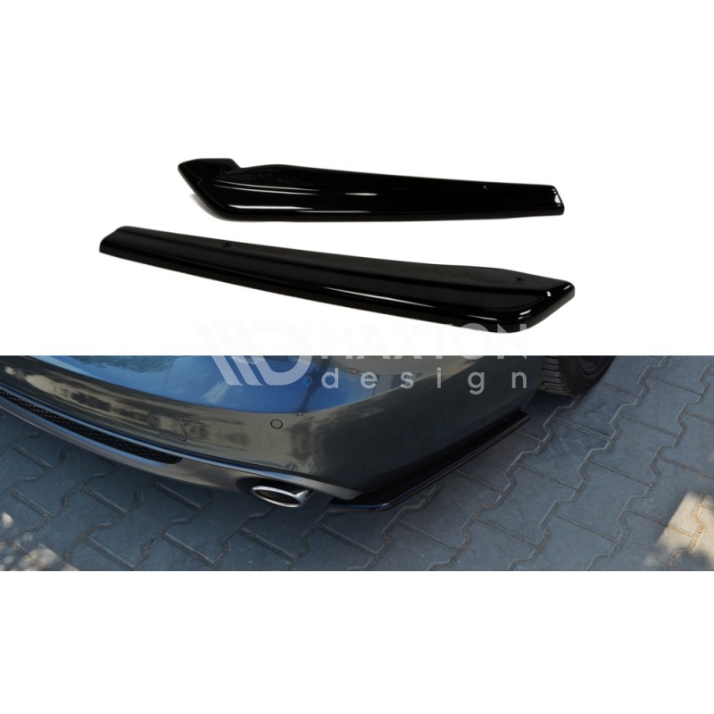 Splittery Boczne Tylnego Zderzaka ABS - Audi A6 C7 S-line