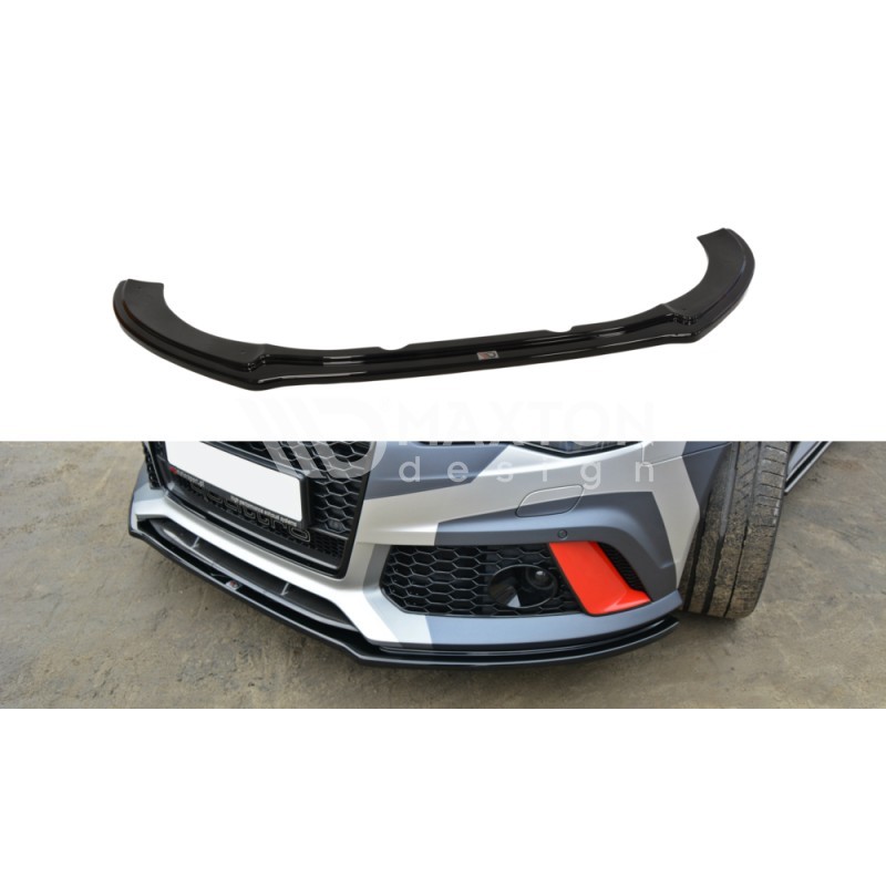 Przedni Splitter / dokładka ABS (ver.1) - Audi RS6 C7 FL