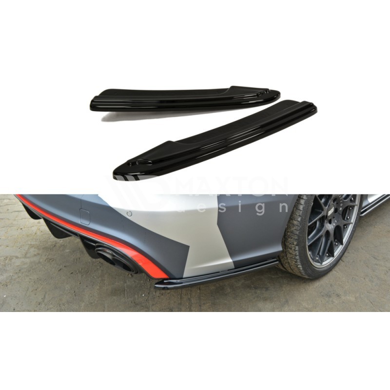 Splittery Boczne Tylnego Zderzaka ABS - Audi RS6 C7 FL