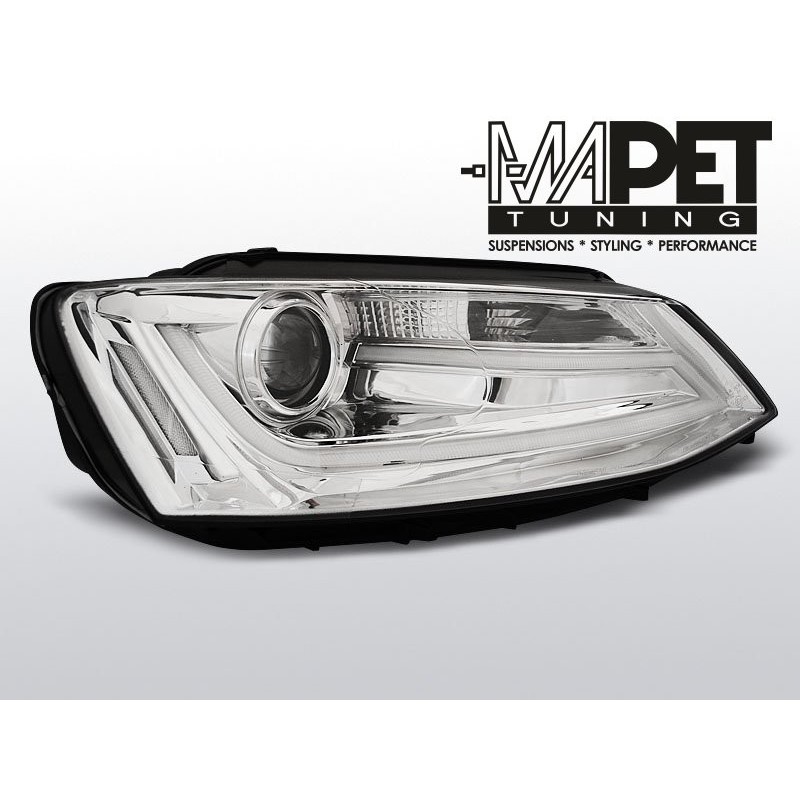 VW Jetta VI - CHROM Tube Light LED DRL jazdy dziennej - diodowe  LPVWK7
