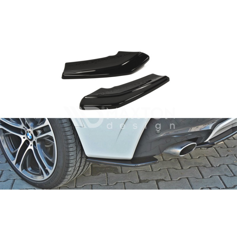 Splittery Boczne Tylnego Zderzaka ABS - BMW X4 F26 M-pakiet