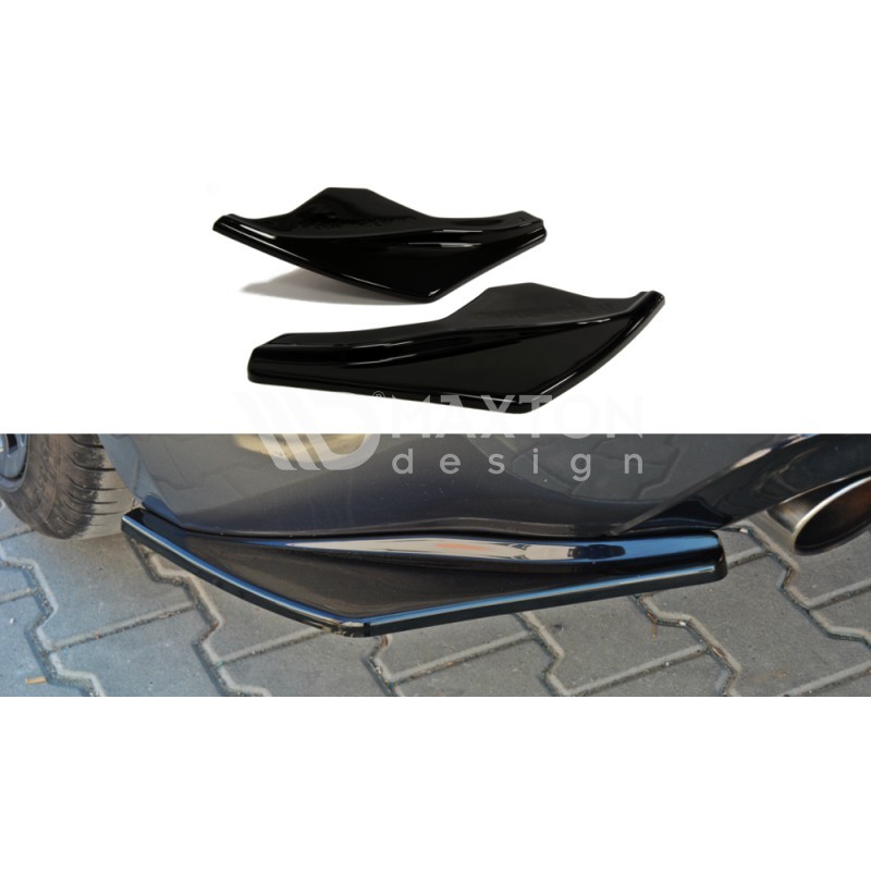 Splittery Boczne Tylnego Zderzaka ABS - Nissan 370Z 2009-