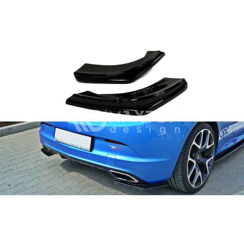 Splittery Boczne Tylnego Zderzaka ABS - Opel Astra J OPC / VXR  2009 -