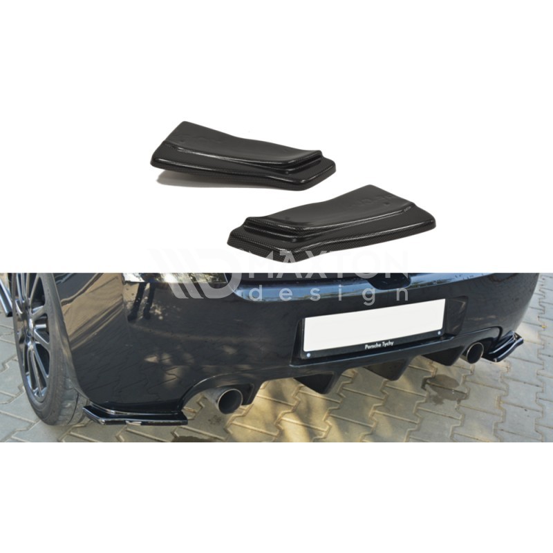 Splittery Boczne Tylnego Zderzaka ABS - Renault Clio 3 RS   2006-2009