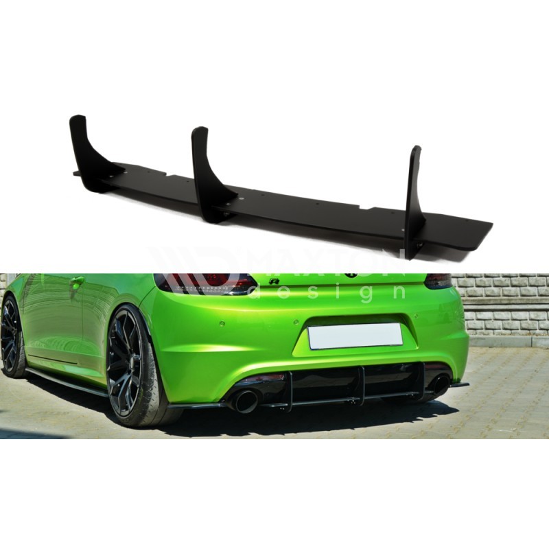 Dyfuzor Tylnego Zderzaka RACE - VW  Scirocco R  2008-2013