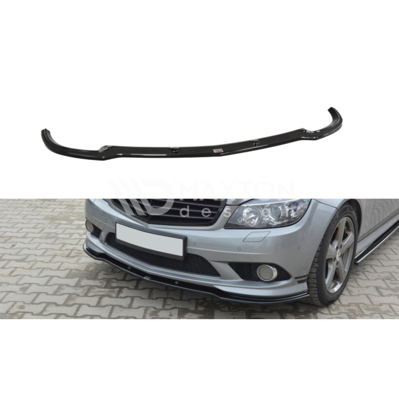 Przedni Splitter / dokładka ABS - Mercedes C W204 AMG-Line  2007-2010