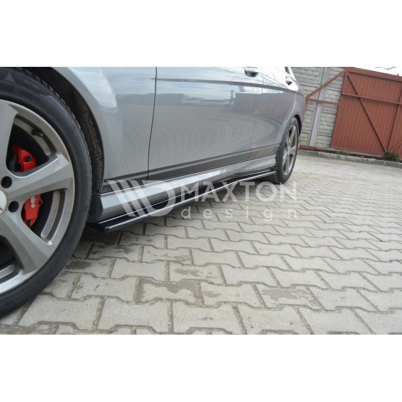Poszerzenia Progów ABS - Mercedes C W204 AMG-Line 2007-2010