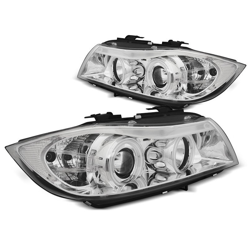 BMW E90 / E91  Angel Eyes CHROM diodowe Ringi CCFL LED  LPBMH6