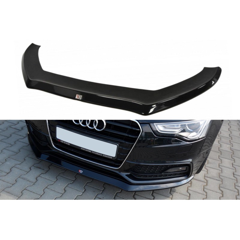 Splitter / dokładka zderzaka przód (v.1) - Audi S5 / A5 S-line FL 11-