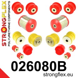 Poliuretanowy zestaw zawieszenia przód: Audi A4 B5 / B6 / B7 / A6