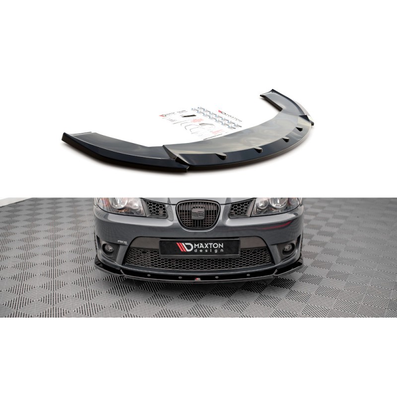 Przedni Splitter / dokładka ABS (V.2) - Seat Ibiza Cupra Mk3
