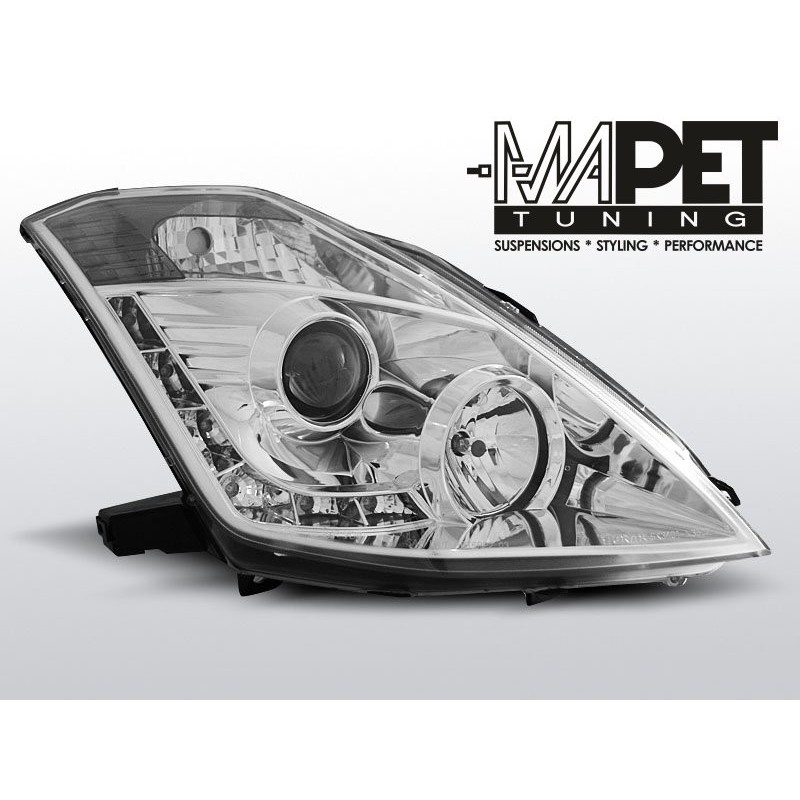 Nissan 350Z Xenon D2S CHROM LED - diodowe LPNI04